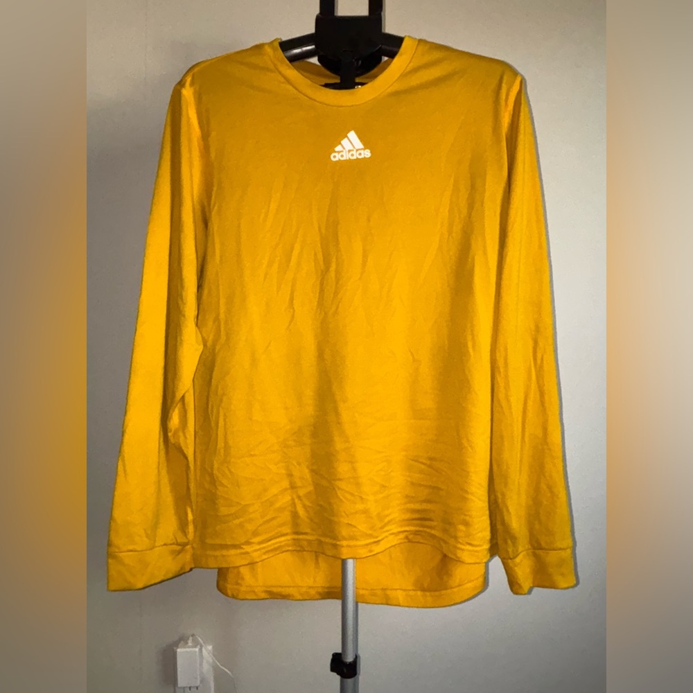 Adidas Golden/Yellow Long Sleeve Tee